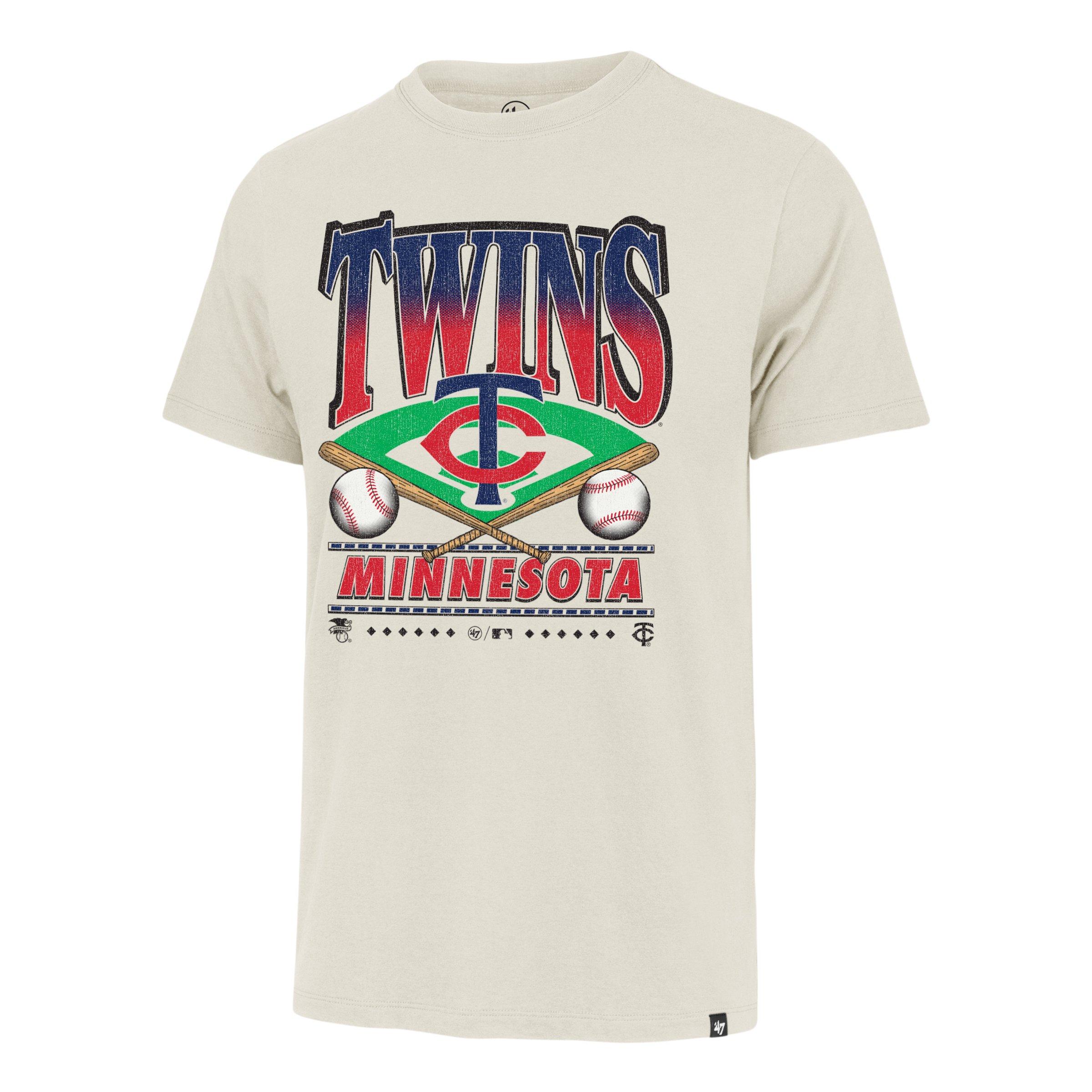 47 Minnesota Twins Straight Shot Tee - Cream - CREAM